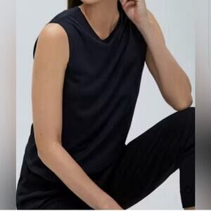 Ministry Of Supply Size XS W’s Luxe Touch Tank In Black Stretch Soft NEW